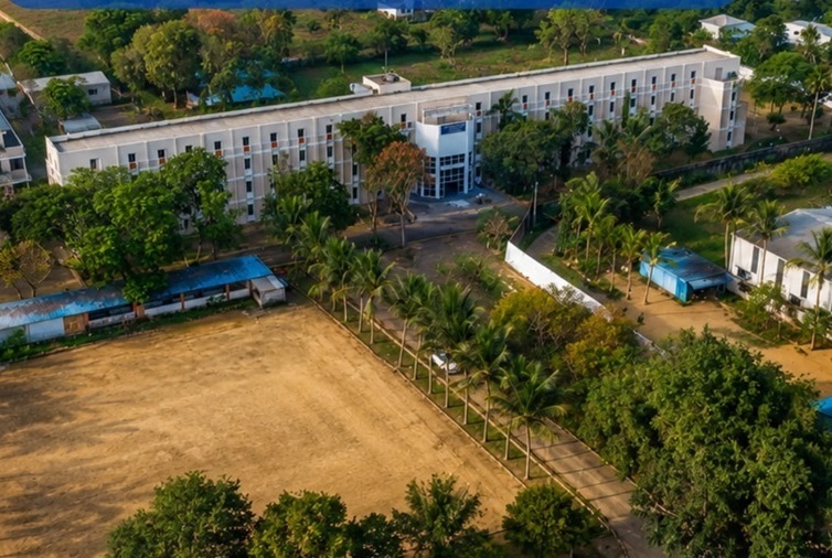 VELSS Dental College – campus aerial view